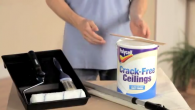 How to cover stains and hairline cracks on your ceilings