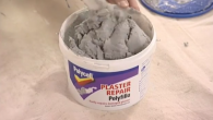 How to repair plaster after a pipe has burst
