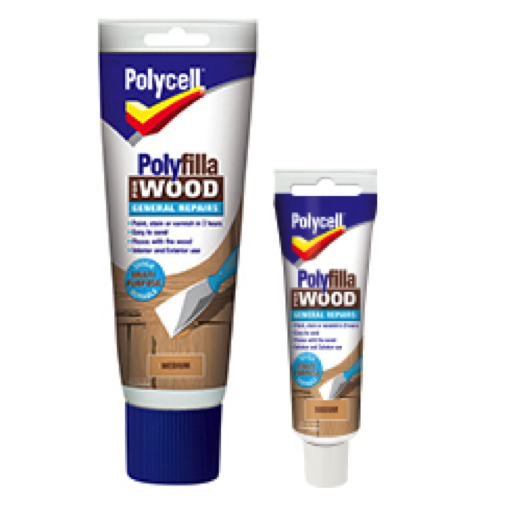 Polyfilla For Wood General Repairs Tube White 75g Fillers PLCWGRW75 